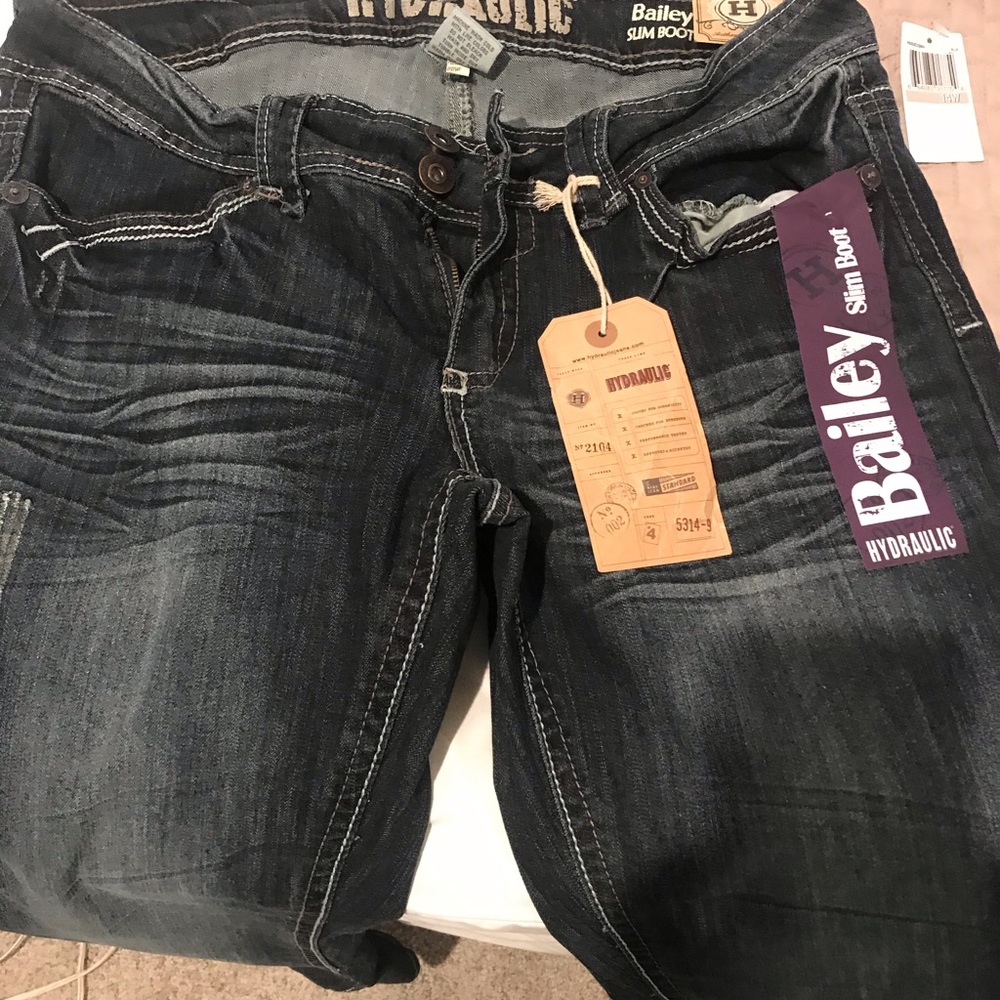 Hydraulic Bailey slim boot cut jeans NWT